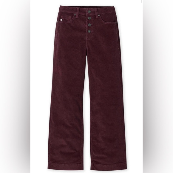 Stio | Rivet Wide Leg Cord | Cropped Pant | Button Fly | Women’s 14 R - Picture 1 of 7